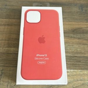 Apple IPhone 13 Silicone Case Magsafe Pink Pomelo